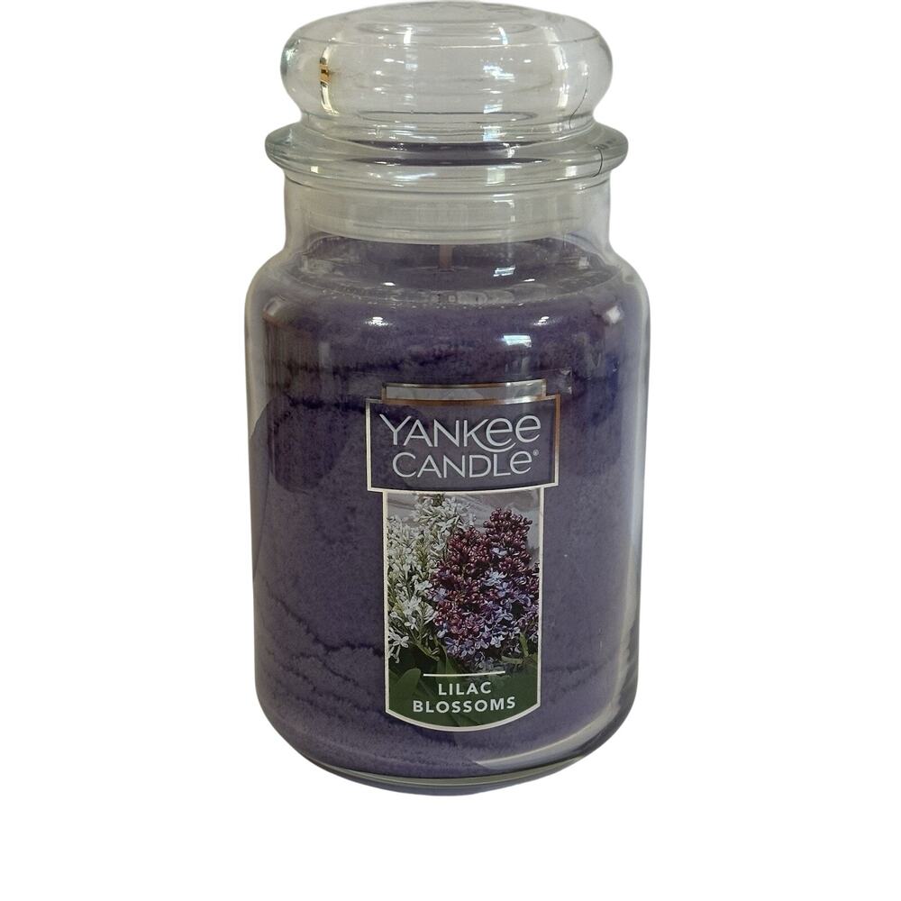 NEW YANKEE CANDLE LILAC BLOSSOMS LARGE JAR CANDLE 22oz